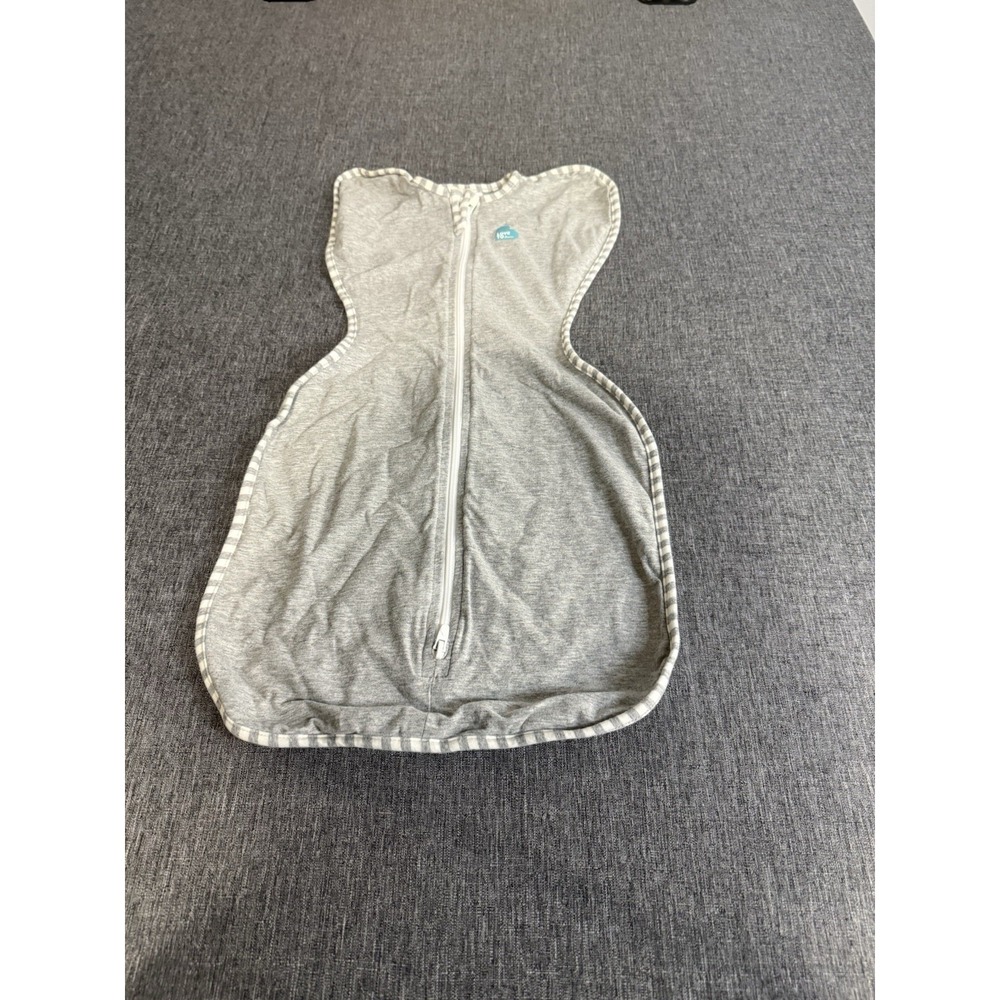 Love to Dream Swaddle Up Sleep Sack Wrap - Cotton 1.0 TOG - Gray - S